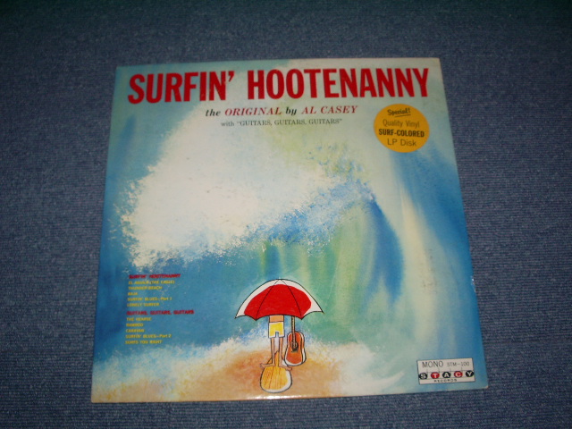 画像1: AL CASEY - SURFIN' HOOYENANY ( Ex++,Ex+/MINT)/ 1963 US ORIGINAL GREEN WAX VINYL MONO  LP 