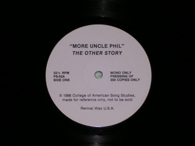 画像:  VA ( REPARATA and The DELONS + BONNIE +CARLA THOMAS + More ) - THE FAMOUS WALL-OF-SOUND MORE "UNCLE PHIL, THE OTHER STORY " & GROUND BREAKERS & ... / 1980s?   US RADIO PROGRAM Only LP  