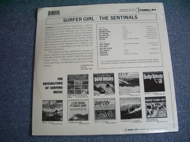 画像: THE SENTINALS - SURFER GIRL /  US REISSUE SEALED LP 