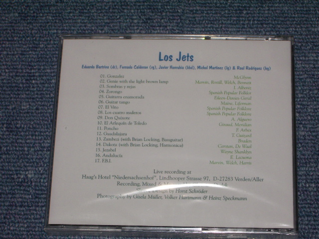画像: LOS JETS - LIVE IN CONCERT (CLIFF RICHARD and THE SHADOWS GERMANY PRESENTS) - / 1997(?) (?) FINLAND  BRAND NEW Sealed CD 