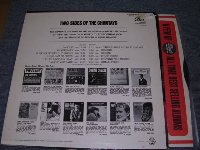 画像: THE CHANTAYS - TWO SIDE OF (Ex++/MINT-) / 1966 US ORIGINAL STEREO LP 