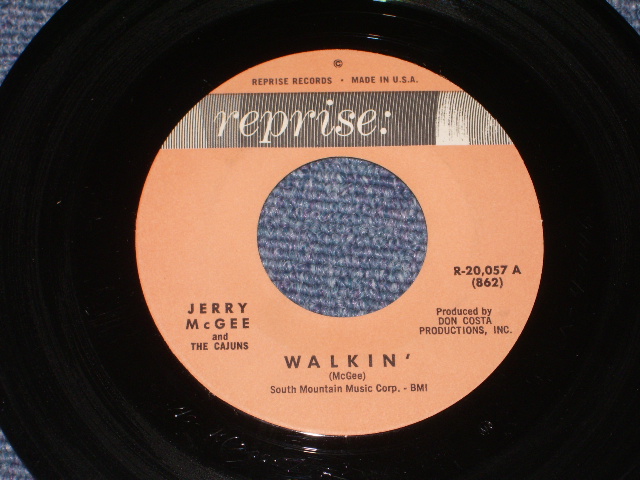 画像: JERRY McGEE ( Of THE VENTURES' LEAD GUITARIST ) - WALKIN'  ( Ex++/Ex++  )　/ 1962 US ORIGINAL 7"45's Single  