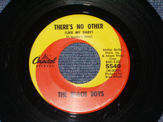 画像: THE BEACH BOYS -THE LITTLE GIRL I ONCE KNEW (  MATRIX  F3#2/G6 : Ex ) / 1965 US ORIGINAL 7" SINGLE 