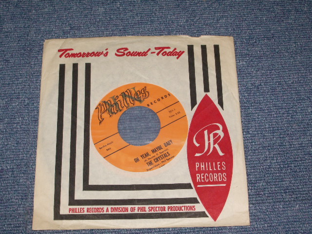 画像: THE CRYSTALS - THERE'S NO OTHER (LIKE MY BABY)   ( ORANGE LABEL  MINT-/MINT- ) / 1961 US ORIGINAL 7" SINGLE With COMPANY SLEEVE 