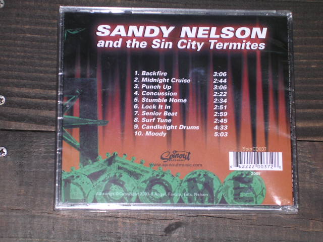 画像: SANDY NELSON And the Sin City Termires - NELSONIZED / 2003 US ORIGINAL Brand New Sealed CD 