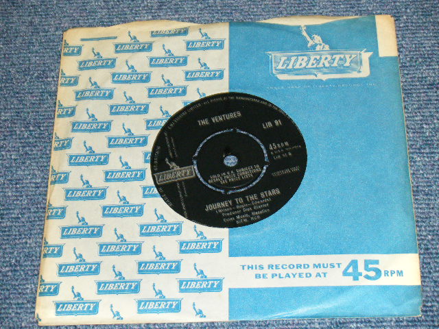 画像: THE VENTURES - JOURNEY TO THE STARS ( MINT-/MINT- ) /1964  UK ORIGINAL 7" SINGLE 