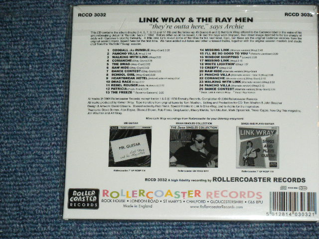 画像: LINK WRAY - "THEY'RE OUTTA HERE"SAYS ARCHIE /  2004 UK  Brand New CD