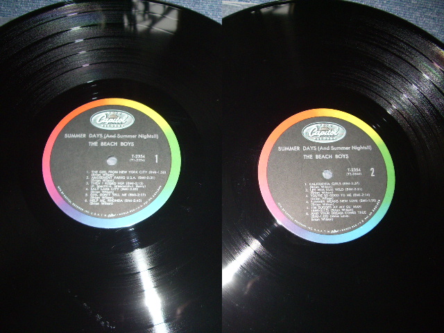 画像: The BEACH BOYS -SUMMER DAYS  ( Ex+++/Ex+++ : Matrix #  F-9/G-10 ) / 1965 US ORIGINAL MONO  LP