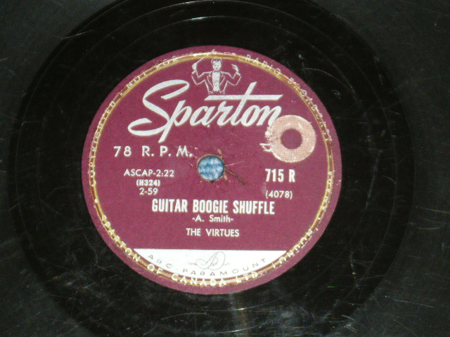 画像1: THE VIRTUES - GUITAR BOOGIE SHUFFLE  / 1950s US ORIGINAL 78rpm SP 