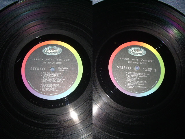 画像: The BEACH BOYS - CONCERT ( MATRIX NUMBER  ST- 1 & 2 -2198-R4 & B4#2  Ex+/Ex+++ ) / 1964 US ORIGINAL STEREO LP