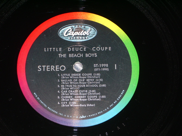 画像: The BEACH BOYS - LITTLE DEUCE COUPE ( Ex+,Ex/Ex++ ) / 1963 US ORIGINAL STEREO LP