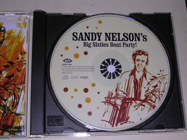 画像: SANDY NELSON - BIG SIXTIES BEAT PARTY!  / 2005 UK ORIGINAL USED CD 