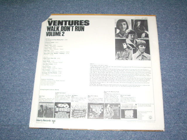 画像: THE VENTURES - WALK DON'T RUN VOL.2 / 1970  US RE-PACKAGE RELEASE DIFFERENT COVER Sealed  LP 