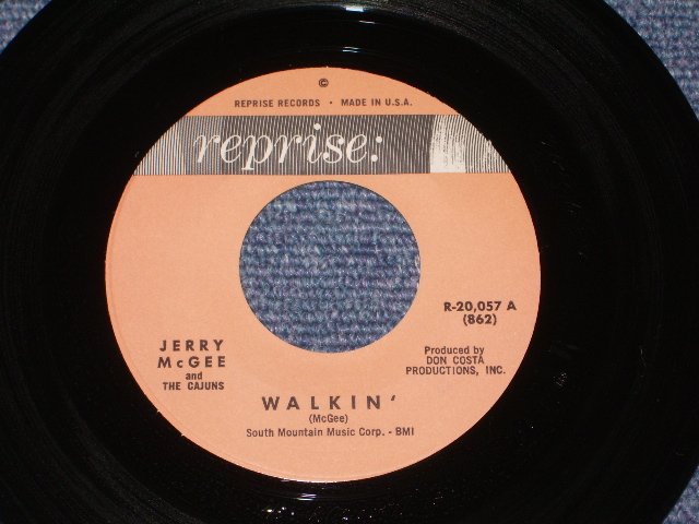画像: JERRY McGEE ( Of THE VENTURES' LEAD GUITARIST ) - WALKIN'  ( Ex+++/Ex+++  )　/ 1962 US ORIGINAL 7"45's Single 