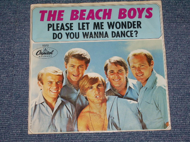 画像: THE BEACH BOYS - DO YOU WANNA DANCE?  ( STRAIGHT-CUT Cover Ex/Ex ) / 1965 US ORIGINAL 7" SINGLE With PICTURE SLEEVE 