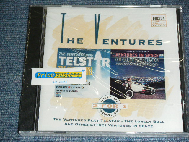 画像1: THE VENTURES - PLAY TELSTAR + IN SPACE ( 2in1 : Inclded RARE TRACKS ) / 1992 US Brand New SEALED  CD 