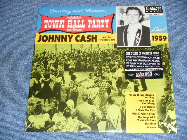 画像1: JOHNNY CASH - LIVE AT TOWN HALL PARTY 1959 / 2003 US Sealed 180g HEAVY WEIGHT LP