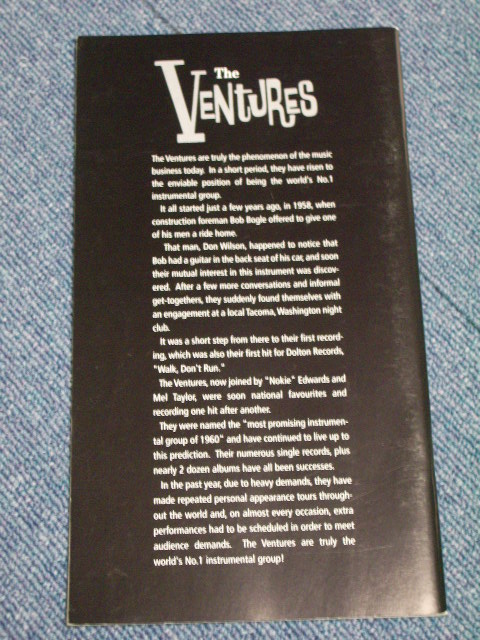 画像: THE VENTURES PLAY GUITSR BOOKLET by SEE FEOR MILES in ENGLAND 