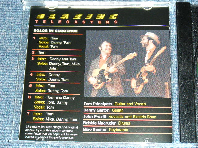 画像: DANNY GATTON TOM PRINCIPATO - BLAZING TELECASTERS / 1990 US  ORIGINAL Brand New CD 