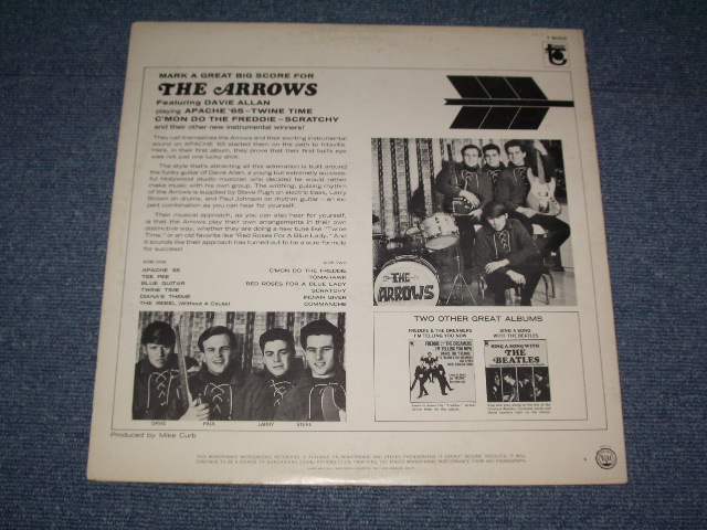画像: THE ARROWS - APACHE '65 ( Ex++/Ex+++ : Matrix # F5/F5 ) / 1965 US ORIGINAL MONO LP