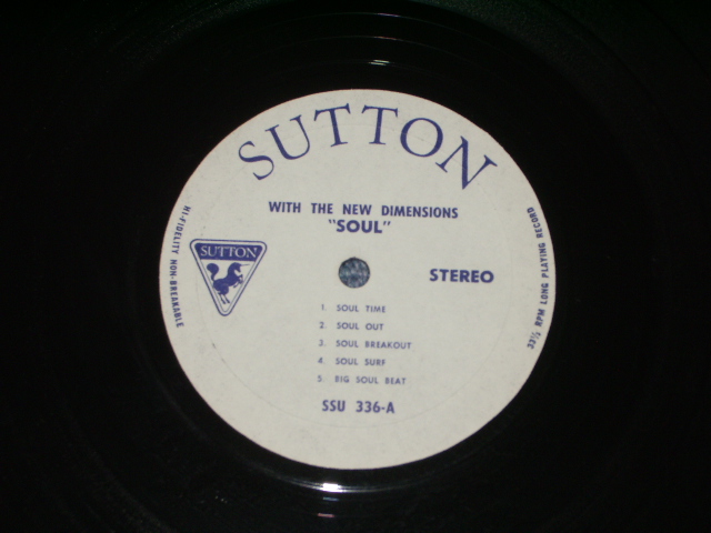 画像: THE NEW DIMENSIONS - SOUL  / 1964 US ORIGINAL Stereo LP 