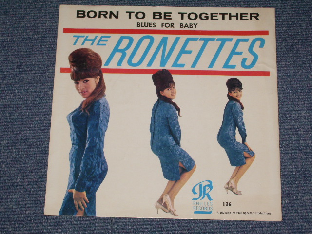 画像: THE RONETTES - BORN TO BE TOGETHER ( MINT-/MINT) / 1965 US ORIGINAL 7" SINGLE  With PICTURE SLEEVE