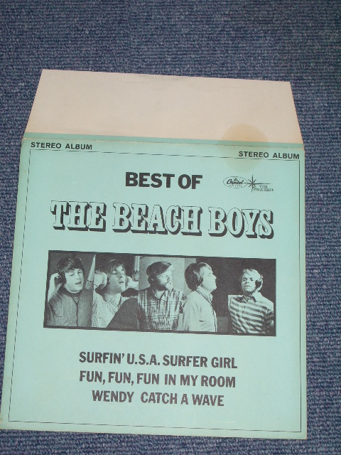 画像1: THE BEACH BOYS - BEST OF  THE BEACH BOYS  / 1967 US ORIGINAL 7"33rpm JUKEBOX EP+PS 