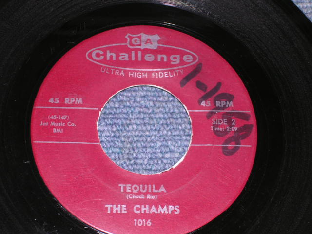 画像1: THE CHAMPS - TEQUILA / 1958 US Original 7" Single 