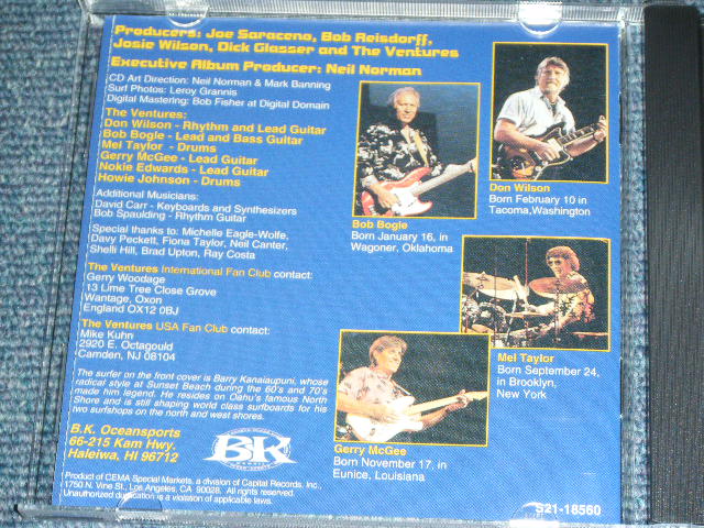 画像: THE VENTURES -  SURFING / 1995 US ORIGINAL Used CD 
