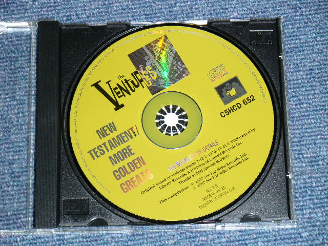 画像: THE VENTURES - NEW TESTAMENT +  MORE GOLDENGREATS  ( 2 in 1 )/ 1997  UK& EU Used   CD 