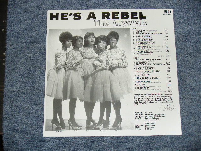画像: THE CRYSTALS - HE'S A REBEL  / REISSUE Brand New LP 