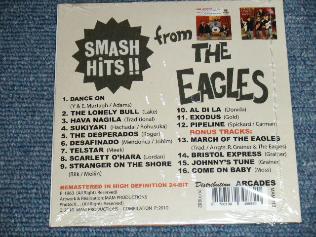 画像: THE EAGLES - SMASH HITS! FROM THE EAGLES ( 60s INST/ + BONUS TRAKCS ) / 2010 FRANCE Mini-LP PAPER SLEEVE Brand New SEALED CD 