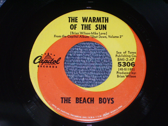 画像: THE BEACH BOYS - DANCE DANCE DANCE ( PRINTED  MATRIX NUMBER by 1st PRESS??? ) /  1964 US  Original   7"Single With Picture Sleeve  