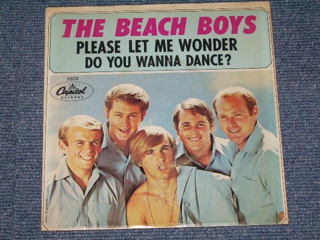 画像: THE BEACH BOYS - DO YOU WANNA DANCE?  ( STRAIGHT-CUT Cover Ex++/Ex+++ ) / 1965 US ORIGINAL 7" SINGLE With PICTURE SLEEVE 