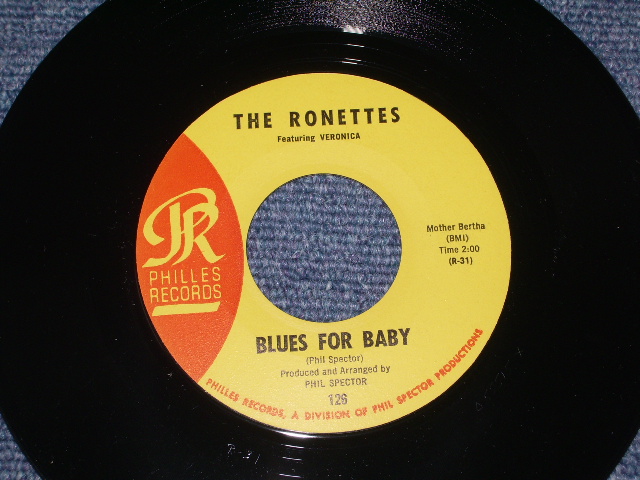 画像: THE RONETTES - BORN TO BE TOGETHER ( MINT-/MINT) / 1965 US ORIGINAL 7" SINGLE  With PICTURE SLEEVE