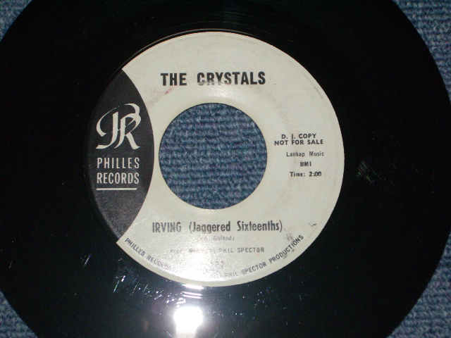 画像: THE CRYSTALS - ALL GROWN UP ( WHITE LABEL PROMO   Ex+++/Ex+++ : ) / 1964 US ORIGINAL 7" SINGLE 