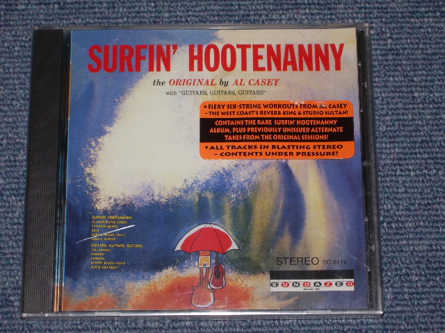 画像1: AL CASEY -  SURFIN' HOOTENANNY ( With BONUS )  / 1995  US Brand New Sealed out-of-print  CD 