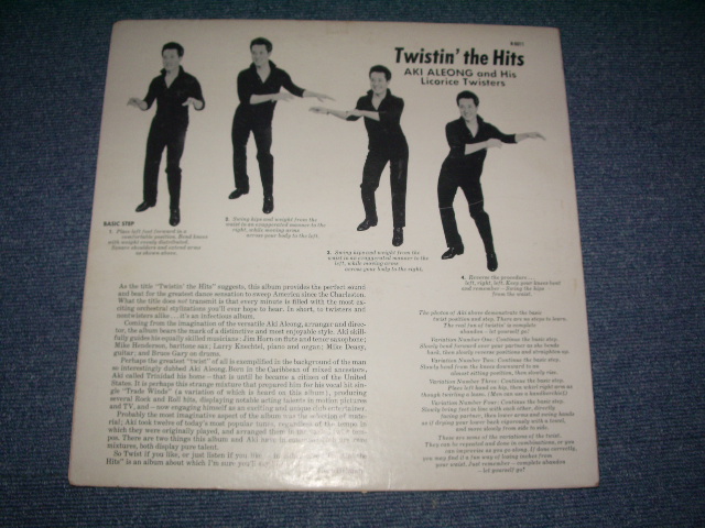 画像: AKI ALEONG AND HIS LICORICE TWISTERS - TWISTIN' THE HITS  / 1962 US ORIGINAL MONO LP