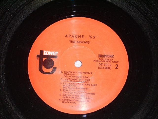 画像: THE ARROWS - APACHE '65 ( MINT-/MINT- ) / 1965 US ORIGINAL STEREO DUOPHONIC LP