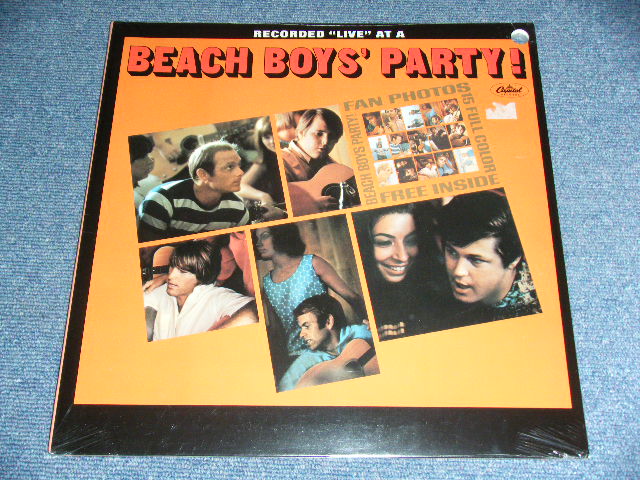 画像1: The BEACH BOYS - PARTY / 1980's  US REISSUE "PROMO BB HOLE"  "Band New SEALED" LP 