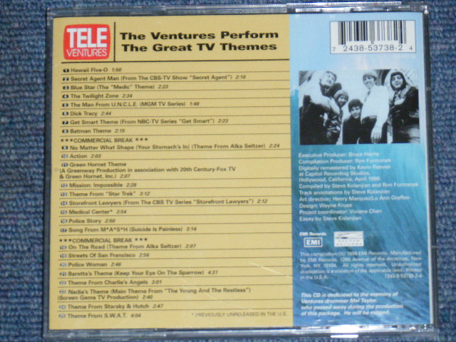 画像: THE VENTURES -  TELE VENTURES    / 1996 US ORIGINAL Used CD 