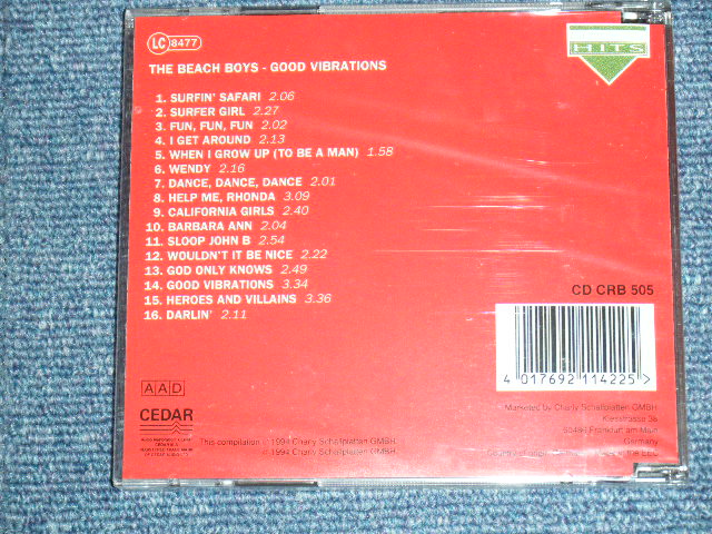 画像: THE BEACH BOYS - GOOD VIBRATIONS  / 1994 GERMAN  ORIGINAL Brand New SEALED  CD 