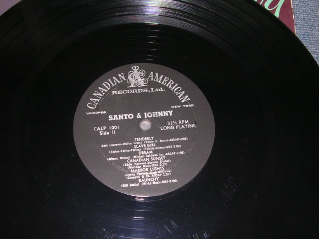 画像: SANTO & JOHNNY - SANTO & JOHNNY ( DEBUT ALBUM included SLEEP WALK ) / 1959 US ORIGINAL MONO LP 