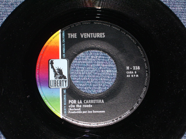 画像: THE VENTURES - THEME FROM “THE WILD ANGELS"   / 1960s SPAIN  ORIGINAL 7"Single+ PICTURE SLEEVE