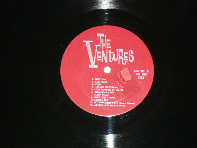 画像: THE VENTURES - THE VENTURES : ADVENTURES IN PARADISE (  Ex+/Ex+++ ) / 1963 US ORIGINAL PROMO ONLY  LP 