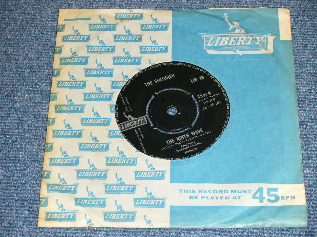 画像: THE VENTURES - THE NINTH WAVE ( MINT-/MINT- ) /1963  UK ORIGINAL 7" SINGLE 