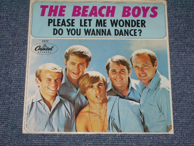 画像: THE BEACH BOYS - DO YOU WANNA DANCE?  ( STRAIGHT-CUT Cover Ex+/Ex+ ) / 1965 US ORIGINAL 7" SINGLE With PICTURE SLEEVE 