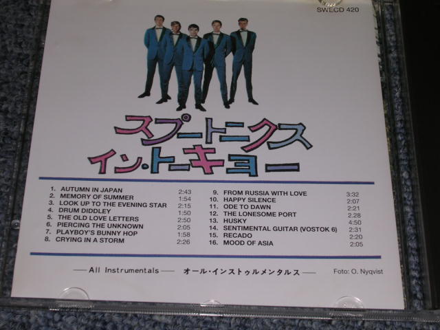 画像: THE SPOTNICKS - IN TOKYO / 1990 SWEDEN Original Used  CD 