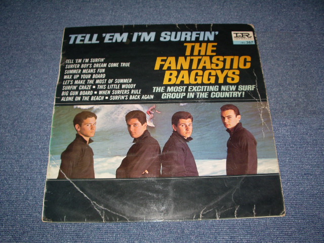 画像1: THE FANTASTIC BAGGYS - TELL 'EM I'M SURFIN'  / 1964? SOUTH AFRICA  ORIGINAL Mono  LP 