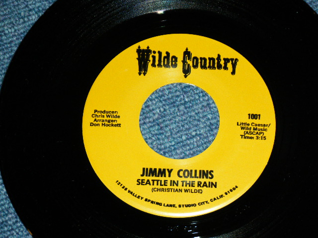 画像: JIMMY COLLINS ( Song made by CHRISTIAN WILDE FRIEND of THE VENTURES  )  - SEATTLE IN THE RAIN / 1969 US ORIGINAL  7"SINGLE